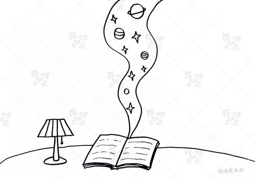 我阅读,我快乐学画简单又漂亮的阅读手抄报,含内容文字