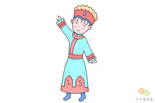 56个民族简笔画大全集,轻松学