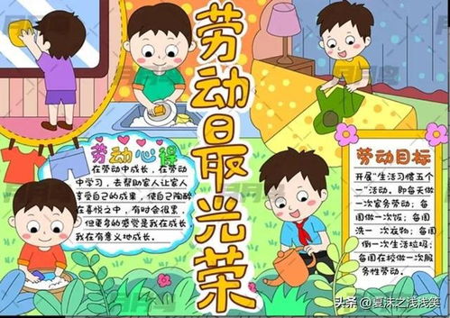 五一劳动节手抄报