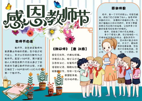 尊师重教关于教师节的来历祝福语手抄报黑板报素材大全