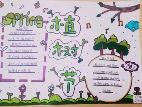 春风十里绿意萌动郑州中学第四附属小学开展植树节主题活动