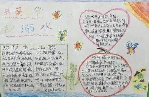 防溺水手抄报大全是作业更是警示教育