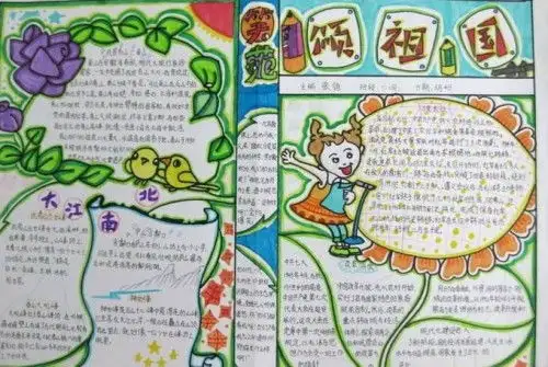 关于国庆节的手抄报
