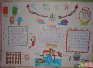 小学二年级手抄报元宵节