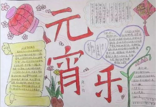 元宵节手抄报精选文字素材手工制作灯笼丨绝佳素材