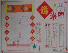 关于春联的手抄报怎么画,求图