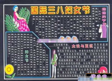 妇女节手抄报妇女节的设想