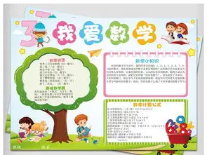word我爱数学手抄报卡通读书电子小报图片素材psd模板下载49.01mb数学手抄报大全学科手抄报