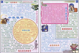 2014中秋节手抄报图片集锦