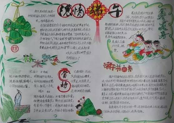端午节父亲节手抄报,快快收藏吧