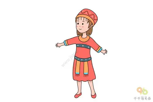 56个民族简笔画大全集,轻松学