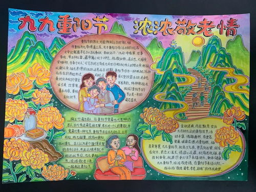 36幅作品获奖九九重阳节浓浓敬老情节日小报获奖名单公布