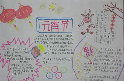 元宵节手抄报内容元宵节灯节的起源
