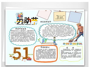 2018新劳动节五一手抄报小报word1图片模板worddoc设计图下载劳动节手抄报大全编号17675497