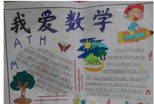 四年级下册数学一单元手抄报