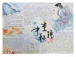 干货重阳节手抄报来了