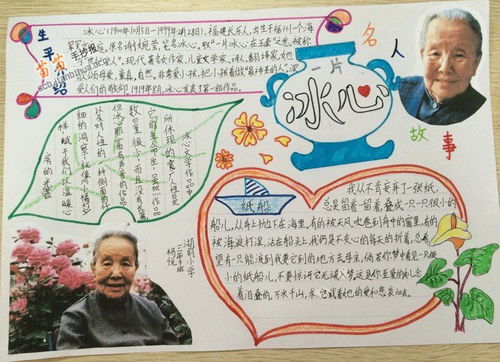 名人故事手抄报图片大全内容