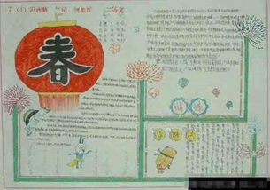 迎新年手抄报资料万年创建历法说