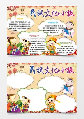 传统文化手抄报模板下载传统文化手抄报图片设计素材熊猫办公