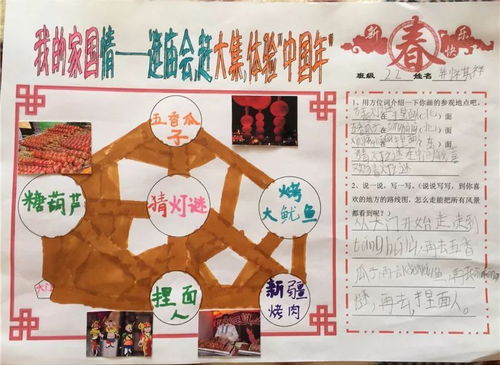 我的家国情寒假实践作业展评二年级学生作业特辑