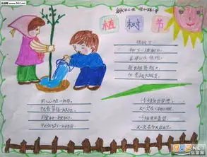 植树节手抄报简单又漂亮植树节手抄报图片大全下载乐游网游戏下载
