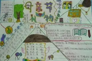 母亲节手抄报母亲节礼物