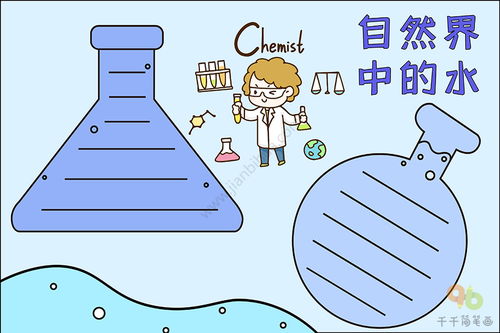 化学手抄报自然界中的水