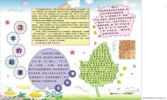 给一张手抄报图片,比着画