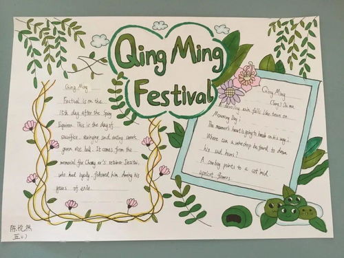 我把春天说给你听我校小学春日主题英语实践活动成果展示