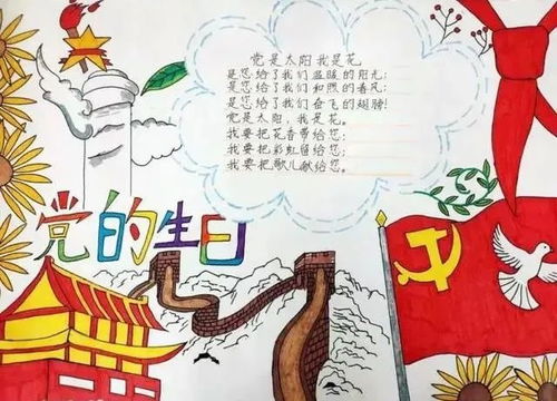 建党100周年手抄报精选