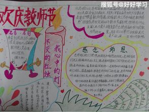 2019教师节手抄报图简单好看