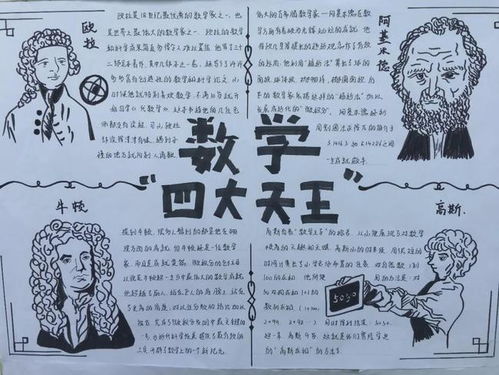 邯郸四中开展数学手抄报活动