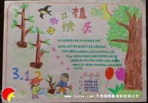 植树节手抄报内容90字