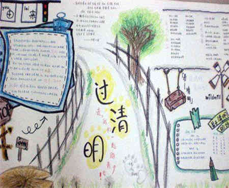 清明节手抄报清明节手抄报