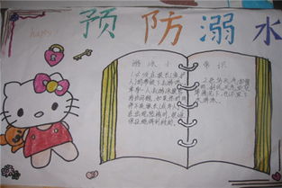 关于防溺水的手抄报不可鲁莽救人