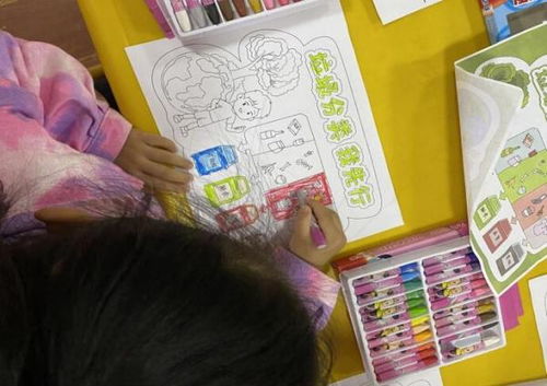 银三角开展垃圾分类我先行手抄报活动