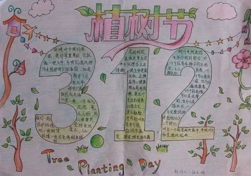 2022植树节手抄报大全作文素材精选,简单又漂亮