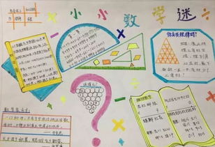 小学数学手抄报,给孩子收藏起来