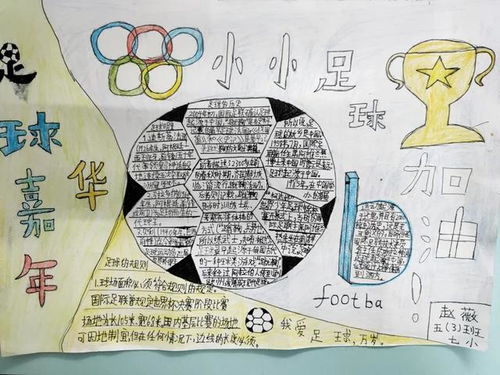 阜南孩子们的足球手抄报,必须点赞,赶紧来看看有多赞吧