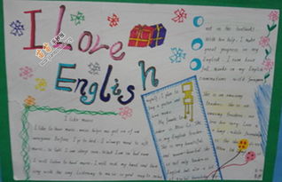 iloveenglish英语手抄报图片大全内容