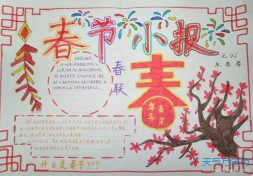 关于春节手抄报2021春节手抄报的内容有哪些