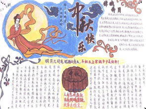 怎么制作中秋节手抄报