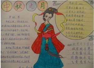 初二年级中秋节手抄报内容大全