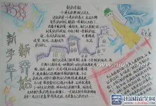 新学期新起点手抄报