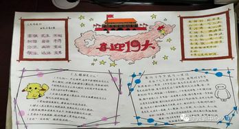 李渡镇中心小学开展党的十九大精神进校园手抄报活动