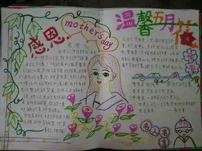 母亲节手抄报母爱如伞