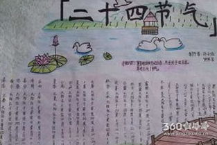 小满手抄报简单又漂亮小满节气手抄报作品