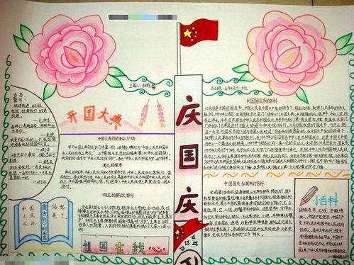 2018年国庆节简单又漂亮的手抄报大全