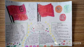 看着万中孩子们的手抄报,我感觉回到了过去