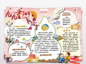 重阳节小报孝亲敬老感恩word手抄报小报图片设计素材高清worddoc模板下载78.30mb重阳节手抄报大全